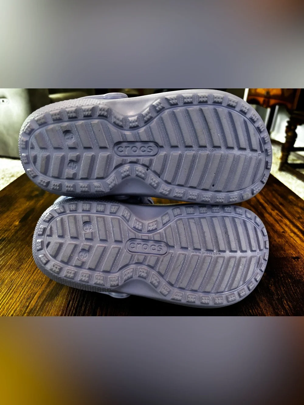 CROCS Kids Lavender Waterproof Puff Clog Boots